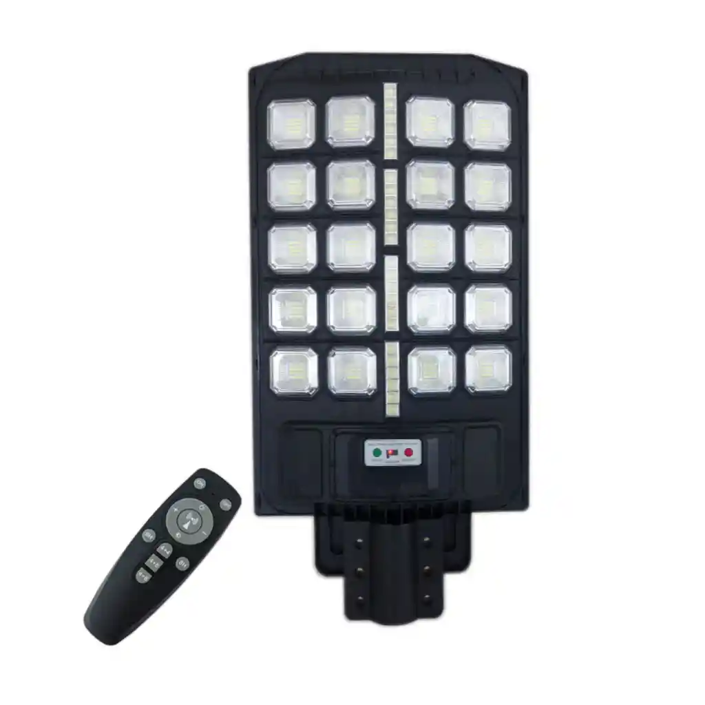 Foco Solar 576 Led 24 Placas 600 Watts Sensor