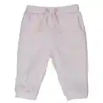 Pantalón De Buzo Style Rosado 18-24m