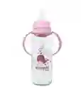 Mamadera Vidrio 250 Ml Rosado