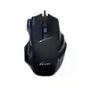 Kit Mouse Gamer Mousepad Ergonomico Azul