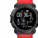 Reloj Smart Band Carga Usb Deportivo Rojo