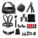 Kit 30 Accesorios Camara Deportiva Gopro Con Estuche