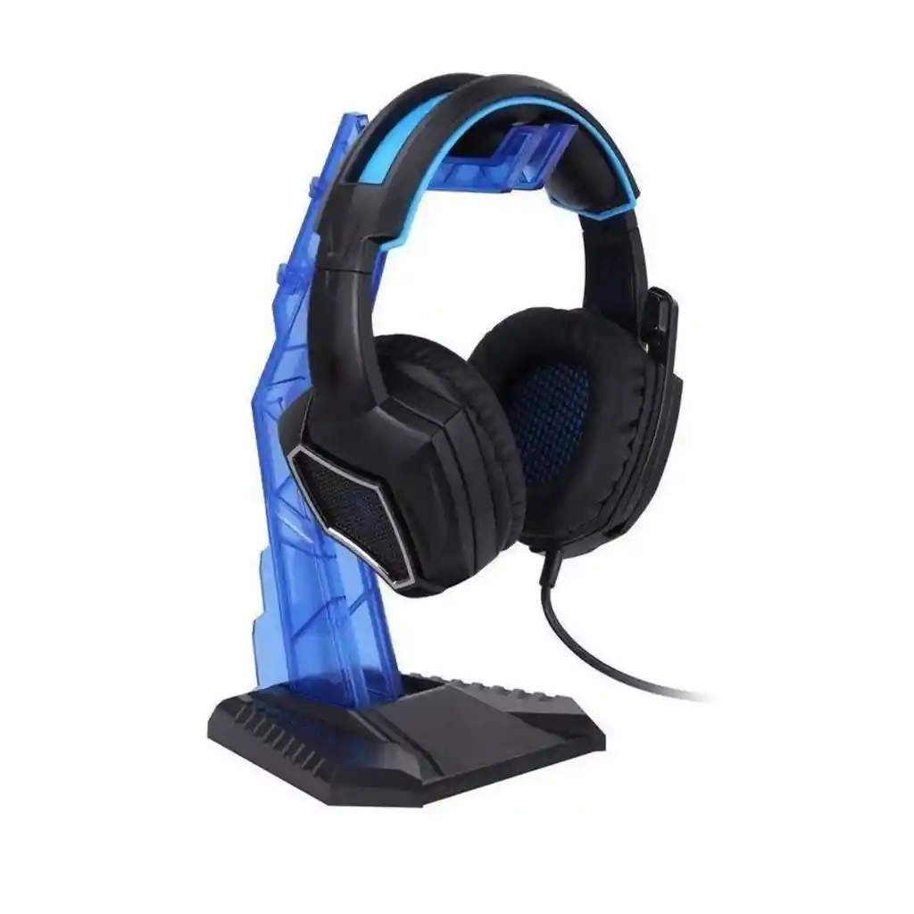 Base Soporte Audifonos Pro Gamer Azul