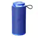 Parlante Bluetooth Recargable Con Luz Rgb/usb/tf/fm Azul