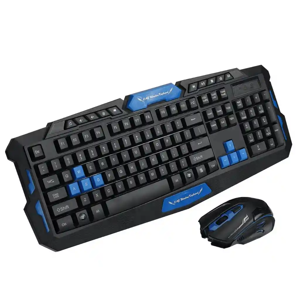 Kit Gamer Teclado + Mouse Inalambrico Hk8100