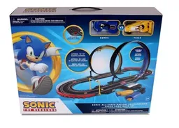 Sonic The Hedgehog Pista De Carrera Super Loop C/2 Vehículos Sonic Vs Tails