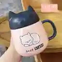 Taza De Cerámica Diseño Gatitos Black Pink Modelo A