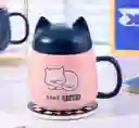 Taza De Cerámica Diseño Gatitos Black Pink Modelo A