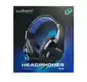 Audifonos - Audiopro Ap02016 Gamer Ps4 C/ Microfono 3.5mm Blue