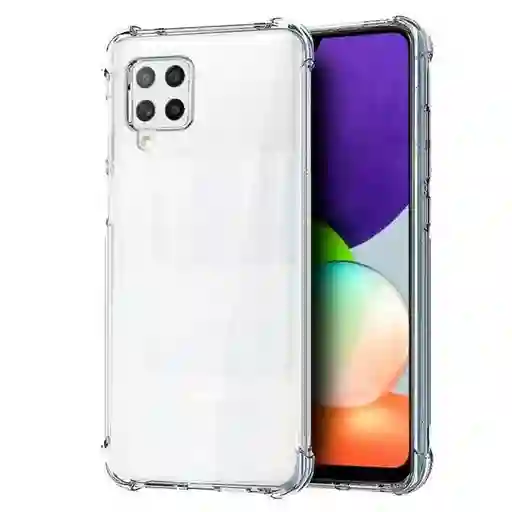 Carcasa Carcasa Para Samsung A22 4g Transparente Con Bordes Reforzados