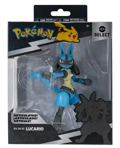 Pokémon Figura Colección Articulada Lucario