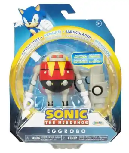 Jakks Sonic The Hedgehog Figura Articulada C/accesorio Eggrobo