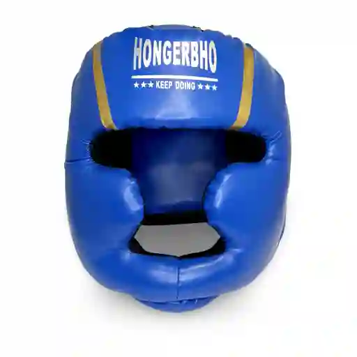 Cabezal Casco Protector Para Box Boxeo Azul L