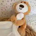 Tuto De Apego Para Bebés Con Peluche Oso Color Blanco