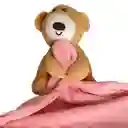 Tuto De Apego Para Bebés Con Peluche Oso Color Rosado