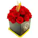 Bouquet Premium En Caja Deluxe