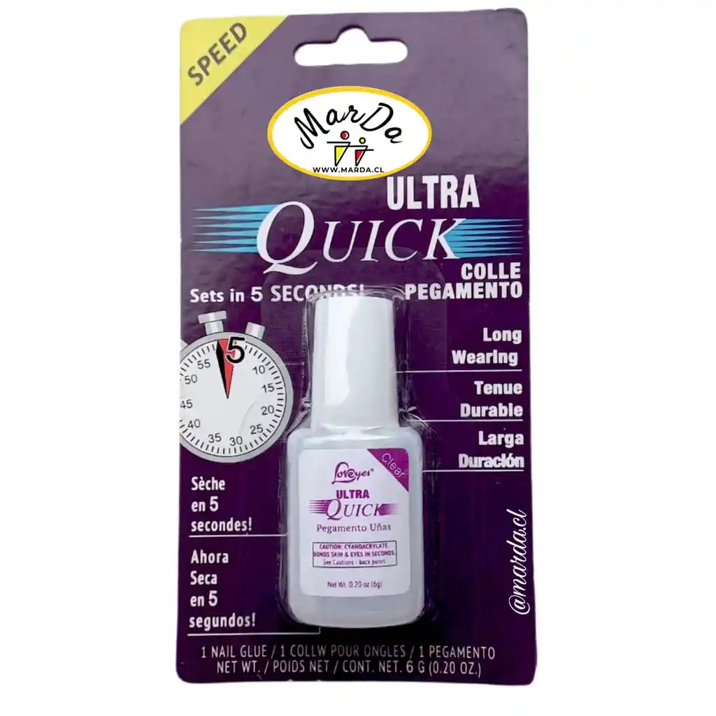 Pegamento De Uñas En 5 Segundos Loveyes