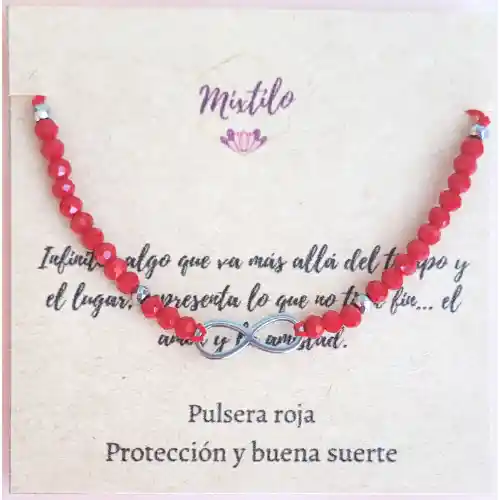 Pulsera Roja Infinito