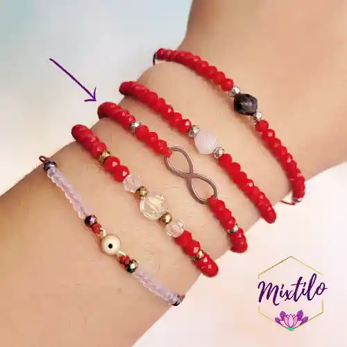 Pulsera Roja Infinito