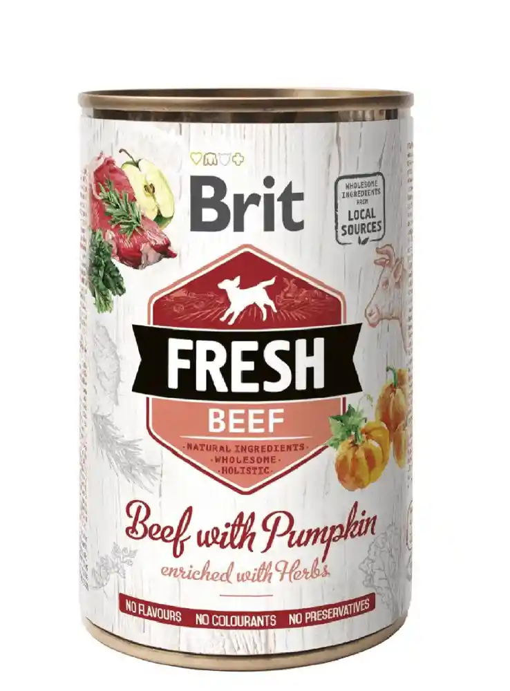 Brit Fresh · Pate Carne Con Calabaza