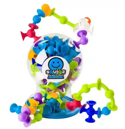 Fat Brain Toy Co. Squigz Deluxe Set 50 Piezas