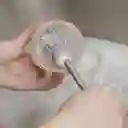 Cepillo De Silicona Para Mamaderas Haakaa Doble Cabezal Gris