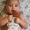 Mordedor De Caucho Natural Haakaa Buho Durmiente