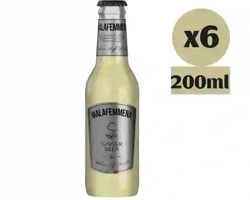 Malafemmena – Ginger Beer 200ml Six Pack