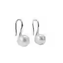 Ros Pendientes Plata Fina 925 Perlas Naturales Agua Dulce