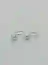 Ros Pendientes Plata Fina 925 Perlas Naturales Agua Dulce