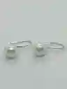 Ros Pendientes Plata Fina 925 Perlas Naturales Agua Dulce