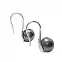 Aros Pendientes Plata Fina 925 Perlas Naturales Agua Dulce