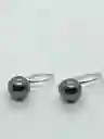 Aros Pendientes Plata Fina 925 Perlas Naturales Agua Dulce