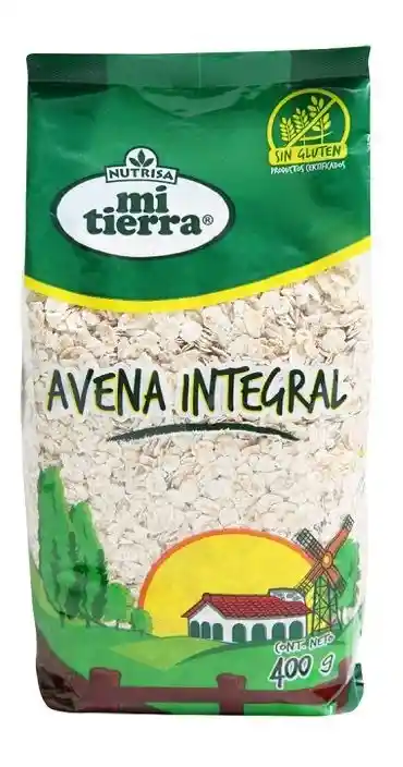 avena Íntegral sin gluten 400 grs