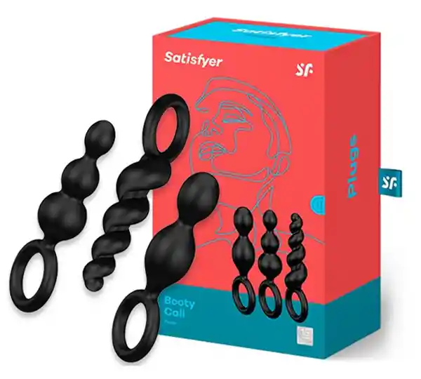 Set Plugs Black Satisfyer