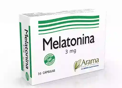 Melatonina 3 Mg X 30 Cápsulas