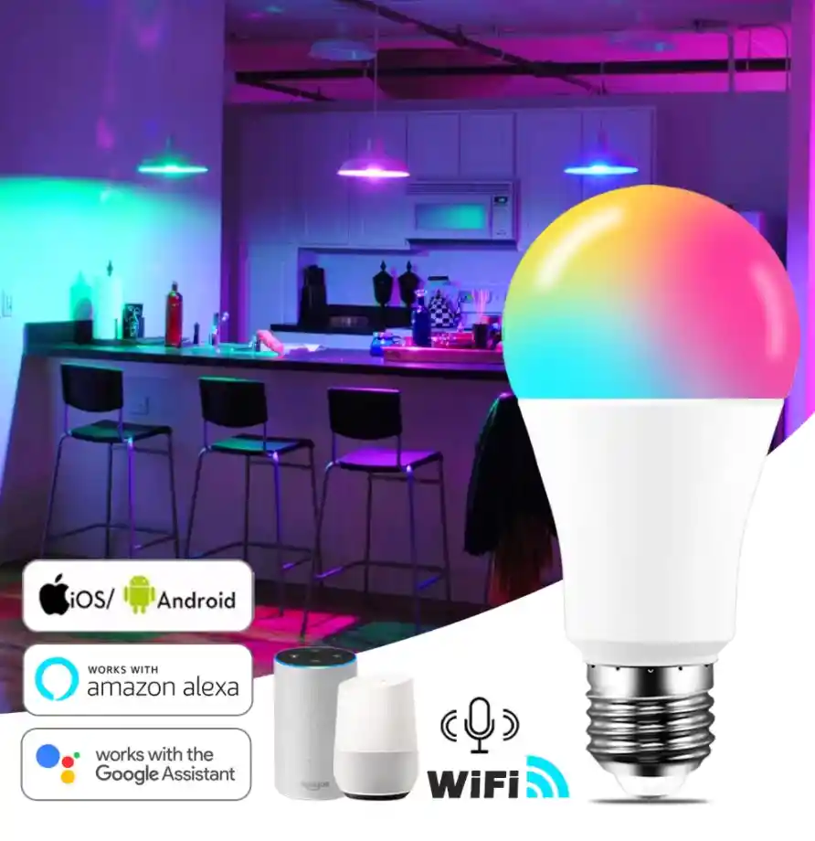 Ampolleta Globo Rgb Wifi