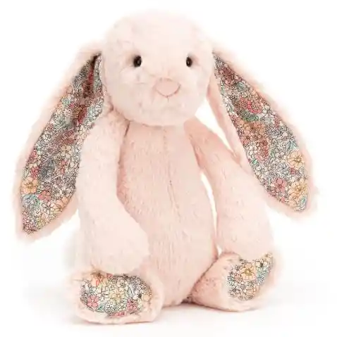 Jellycat Peluche Conejo Blossom Blush Mediano