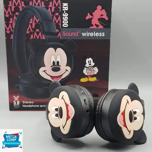 Audifono Bluetooh Mickey Kr 9900