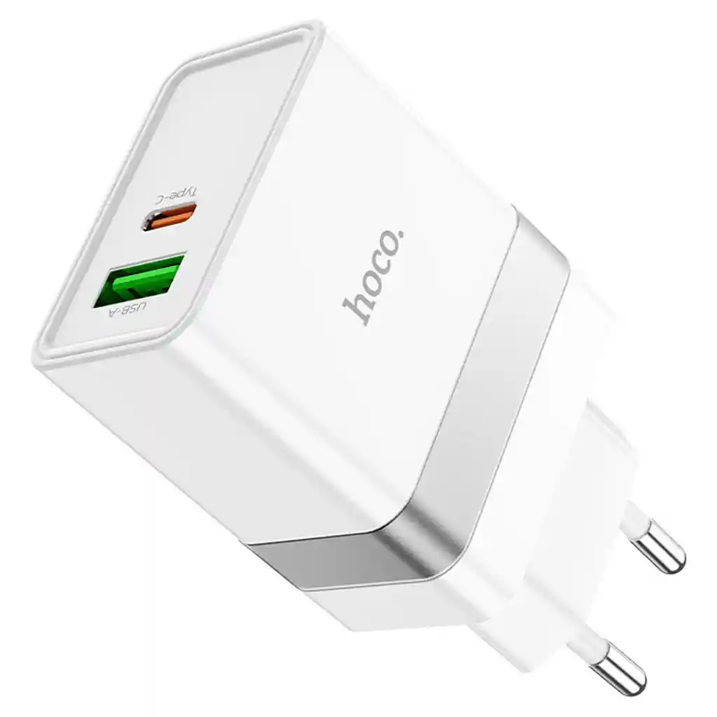 Adaptador Cargador Tipo C Y Usb 30w