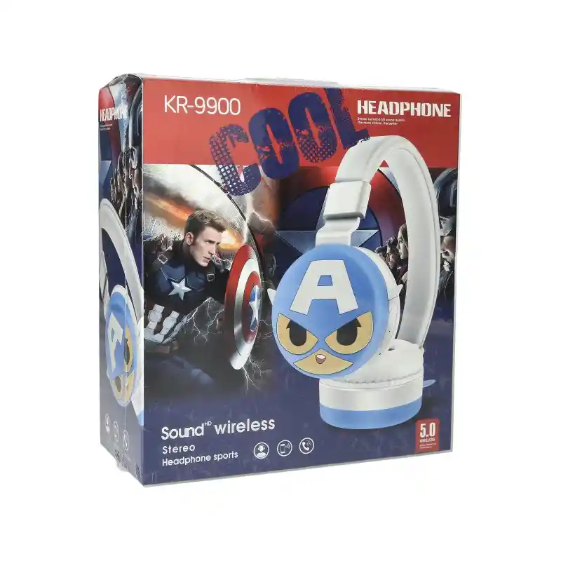 Audifono Capitan America Karler Kr 9900