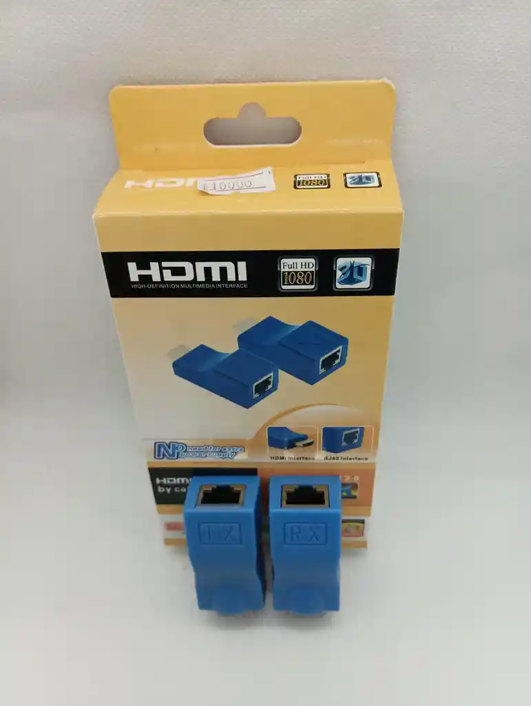 Extensor Hdmi 4k Rj45, Lan, Hdmi Extensión Hasta 30 En Cat6