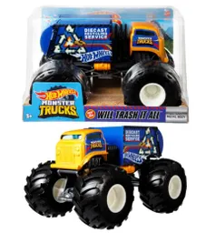 Mattel Hot Wheels Monster Trucks Oversized Will Trash It All