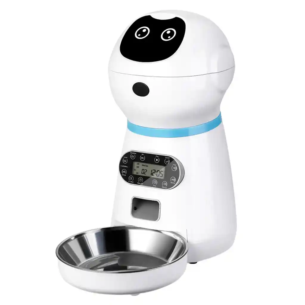 Robot Dispensador Automático Alimentos Para Mascotas