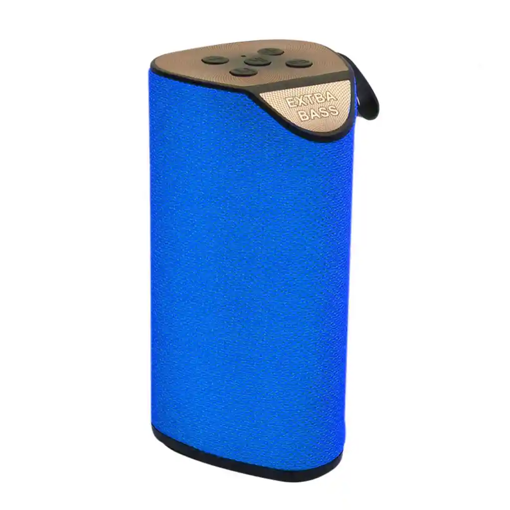 Parlante Bluetooth Recargable Con Usb/tf/fm Azul