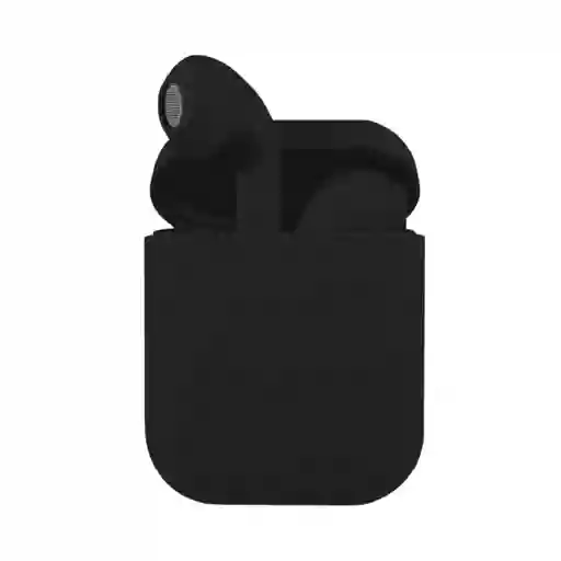 Audífonos Inalámbricos Bluetooth Táctil I12 Tws Negro