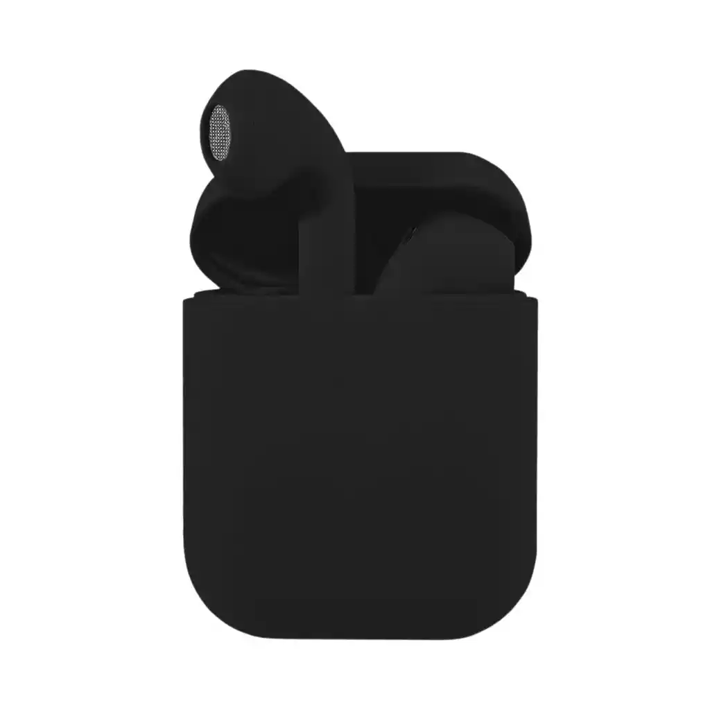 Audífonos Inalámbricos Bluetooth Táctil I12 Tws Negro