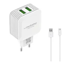 Motomoto Cargador + Cable M-006 Micro Usb