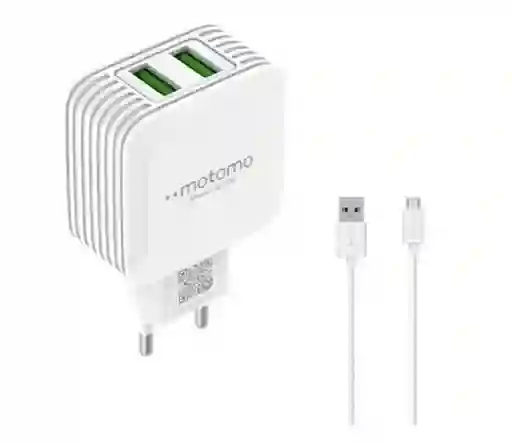 Motomoto Cargador + Cable M-006 Micro Usb