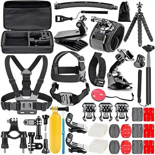 Kit De Accesorios 50-1 Black Pro Para Cámara Go-pro